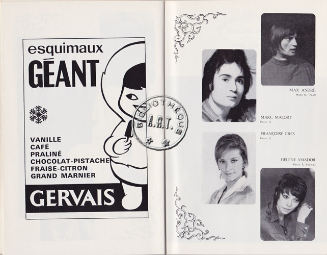 Les programmes de Théatre de l\